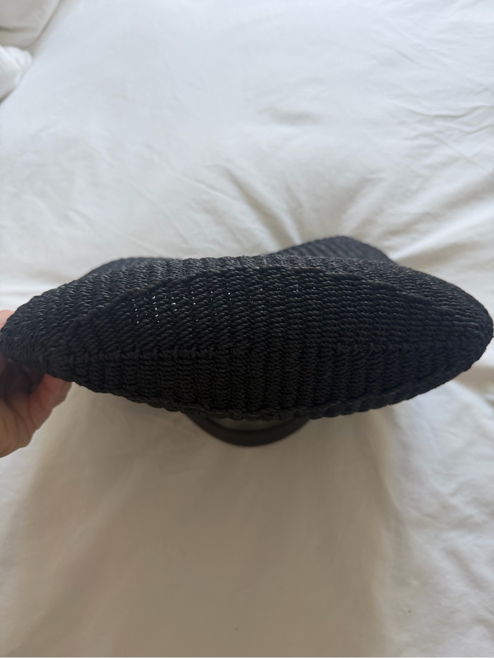 Phoebe Philo Small Slope Sling Bag - Black - Woven - Picture 4 of 4